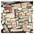 thumbnail image 5 of 200pcs Ticket Style Vintage Label Stickers Set DIY Scrapbooking Collage Junk Journal School Supplies Creative Craft Supplies, 5 of 11
