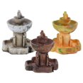 thumbnail image 3 of Miangastore Fontaine Miniature en Résine pour Usage Intérieur et Extérieur 3 Pcs 1.6x1.3x1.3In, 3 of 8