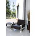 thumbnail image 2 of Pangea Home Spenser Brushed Metal Cubix Side Table in Silver, 2 of 4