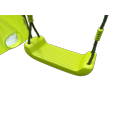 thumbnail image 4 of Triple Tree 2 Swing Seat Outdoor Playground Backyard Green Metal Plastic Safe Swing Set, 4 of 7