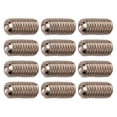 thumbnail image 2 of Guitar Bridge Screw Set, Electric Guitar Bridge Screw Kit 12Pcs Wear Proof No Burr Metal  For Music Class Silver, 2 of 8