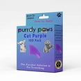 thumbnail image 2 of Purrdy Paws 100 Pack Soft Nail Caps for Cat Claws Purple Large, 2 of 4