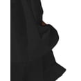 thumbnail image 5 of Dewadbow Women Summer 2PCS Pajamas Sets Flying Sleeveless Square Neck Backless Ruffle Trim Tops and Shorts Sets, 5 of 5