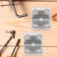 thumbnail image 4 of EXHUMKY 10Ud Refuerzos De En Inoxidable Para Estantes Y Marcos De Muebles Duraderos, 4 of 6