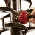 thumbnail image 6 of Nostalgia 4-Tier Auger-Style Chocolate Fondue Fountain with Stainless Steel Fondue Pot, 32 oz, 6 of 7