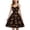 Black-4, variant on XUANTAOO Girl Halloween Sleeveless Pumpkin Princess Tutu Dresses 13-14 Years Girl Halloween