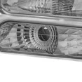 thumbnail image 4 of MOSTPLUS Headlights Chrome for 99-02 Chevy Silverado 1500 00-06 Tahoe w/ Bumper Lights, 4 of 9