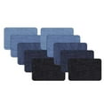 thumbnail image 3 of Iron on Patches for Clothing Repair , Denim Patches for Jeans Kit Iron On Jean Patches for Inside Jeans & Clothing Repair DIY Repair Set for Denim Clothing Jeans Sewing Sleeves, 3 of 8