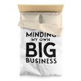thumbnail image 1 of Minding My Own Big Business, Gift Shop Store, Microfiber Duvet Cover, 1 of 5