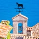 thumbnail image 5 of Veleta de metal para techo, indicador de dirección del viento, para techo, jardín, patio, patio trasero, granero, decoración de granja al aire libre, 5 of 9
