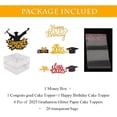 thumbnail image 3 of Cake Money Box, Graduation Party Cake Cupcake Toppers, Surprise Gift for Graduation, 3 of 6
