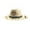 Black, variant on Men and Women's Mediterranean Panama Straw Fedora Fashion Travel and Vacation Visor Hat,Color: