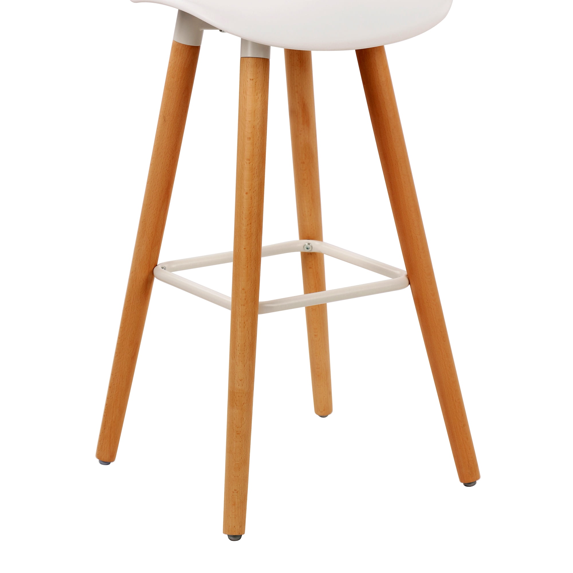 Mainstays Scoop Backless Stool Set, 2 Pieces