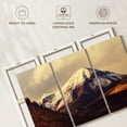 thumbnail image 6 of Elephant Stock Colorado Mountain Wall Art - Horizontal Multi Panel Canvas - Living Room Wall Decor - Nature Multi Panel - Beige And Blue Decor - 38" x 24", 6 of 8