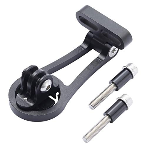 Dymoece Adjustable Out Front Bike Computer Combo Extended Mount for Garmin Edge Gopro 25 130 200 500 510 520 800 810 820 1000 1030 