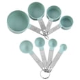 thumbnail image 1 of 1 Measuring cup and spoon set Stainless steel handle nested measuring cups, cooking and baking kitchen utensils, 1 of 6