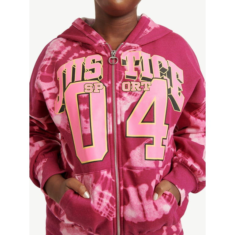 Justice zip up hoodie best sale