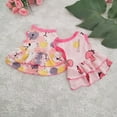 thumbnail image 2 of Dog Dress Fruit Pattern Printing Two-legged Cotton Ruffle Hem Pet Princess Skirt for Summer, 2 of 8