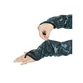thumbnail image 4 of INSPIRE CHIC Women's Fingerless Gloves Scale Printed Elbow Long Arm Warmers Cosplay with Finger Loop One Size Blue, 4 of 6
