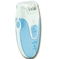 thumbnail image 3 of Timco DS-9610 Rasuradora y Depiladora Recargable, Cabeza Individual Intercambiable, Azul/Blanco, 3 of 4