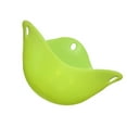 thumbnail image 1 of Billuyoard Escalfador de huevos, taza de silicona para caza furtiva, lavable, reutilizable, para el hogar, comedor, Bar, restaurante, cocina, Cocina y Comedor Verde, 1 of 6