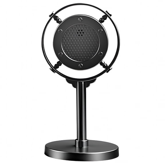 BESTSKY Retro Style Condenser Microphone Prop Classic Mic Vintage Microphone Model
