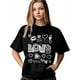 thumbnail image 2 of Camiseta de mujer, camisetas de manga corta, camisetas casuales, camisetas de cuello redondo con dibujo de amor para el Día de San Valentín para mujer, 2 of 8