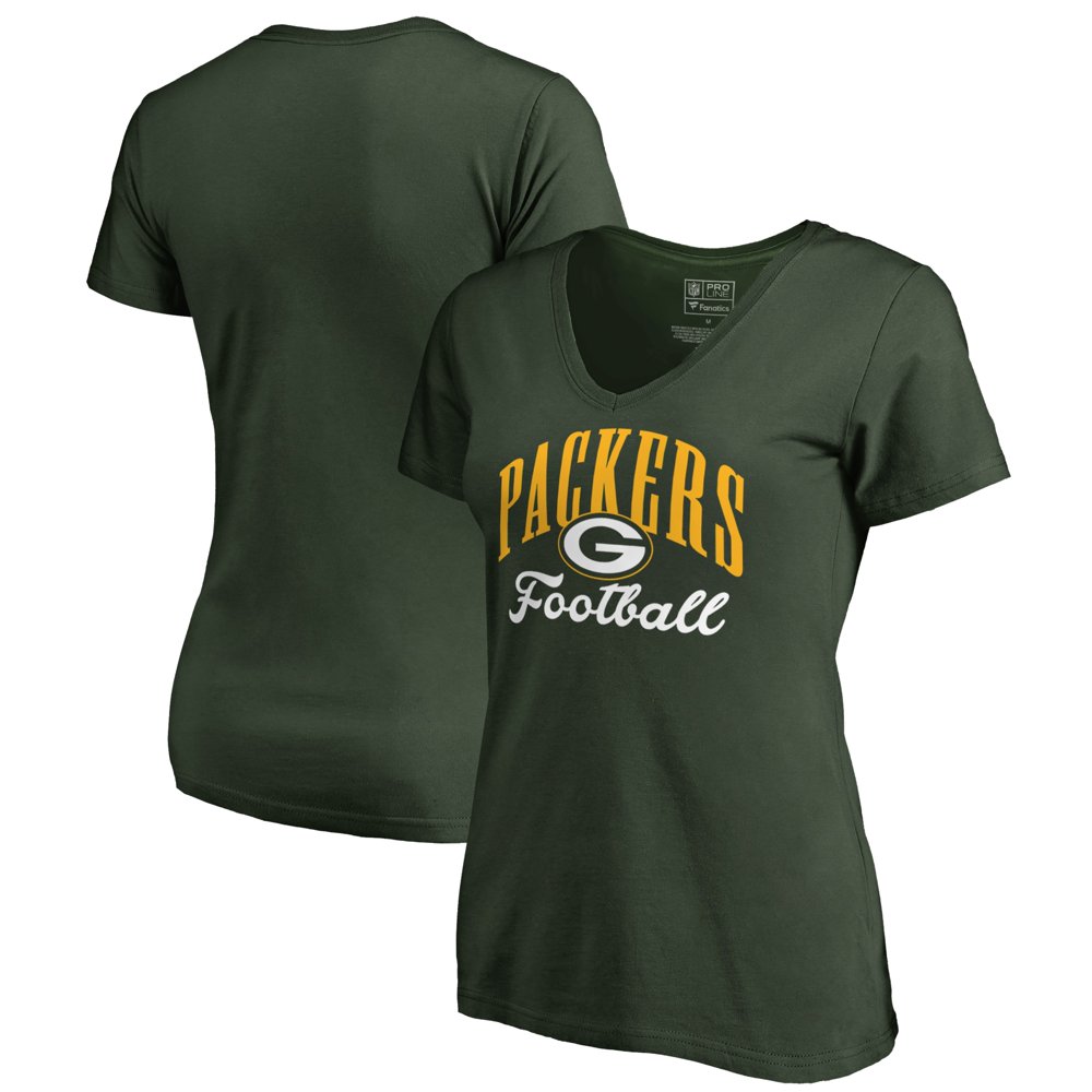 green bay packers t shirts women's