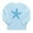 Sky Blue, variant on CafePress - Aqua Blue Starfish Long Sleeve Infant T Shirt - Long Sleeve Infant T-Shirt