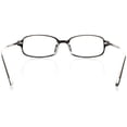 thumbnail image 4 of Unisex Optical Eyewear - Rectangle Shape, Plastic Full Rim, Black Crystal, 4 of 4