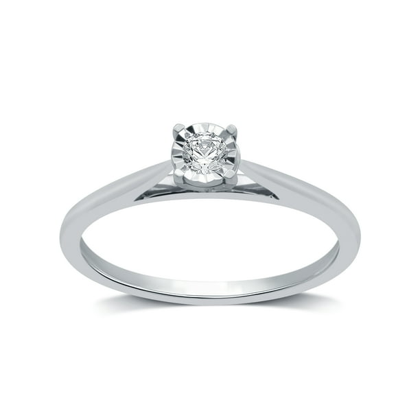 Forever Bride Forever Bride 1/10 Carat T.W. Round Diamond 10 kt White