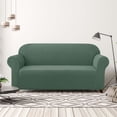 thumbnail image 2 of CHUN YI 1-Piece Checks Stretch Sofa Cover Slipcover Couch Cover, 2 of 6