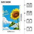 thumbnail image 3 of Spiral Notebooks 60 Sheets 120 Pages A5 Journal Notepad 8.3x5.7 Inch Thick Adjustable College Ruled Paper Hello Summer Sunflower, 3 of 8