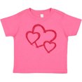 thumbnail image 3 of Inktastic Three Red Hearts Boys or Girls Baby T-Shirt, 3 of 5