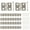 Silver, variant on REACHISE 50 Sets Small Mini Hinges Decorative Vintage Mini Brass Hinges for Wooden Jewelry Box