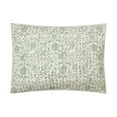 thumbnail image 6 of Eden Paisley Gauze 3-Piece Reversible Quilt Set, Full/Queen, Green, 6 of 6