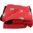 thumbnail image 3 of Alabama Crimson Tide 3 Pc Reversible Cotton Comforter Set, 1 Comforter, 2 Shams, Queen, 3 of 8