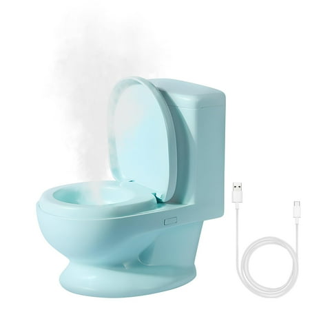 

USB Rechargeable Air Humidifier Extreme Fine Mist Silent Humidification Convenient Water Filling Four Colors Available Blue(Clearance)