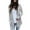 Gray, variant on CILENON Women's Fashion Womens Long Sleeve Open Front Knit Sweater Cardigan Loose Solid Color Long Cardigans Outerwear With Pockets (Black,S)