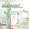 thumbnail image 4 of Tuya ZigBee3.0 Intelligent Radiator Valves Mobilephone APP Remote Temperature Controller Intelligent Thermostat Compatible with Alexa Google Home Voice Control Need to be Used with Gate-way, 4 of 8