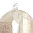 ACME Priya II Full Canopy Bed, White and Light Purple