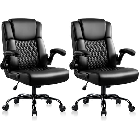 leather office desk chair ergonomic product