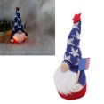 thumbnail image 4 of Decoraciones de gnomos del 4 de julio LYUMO poliéster brillante, 4 of 8