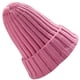 thumbnail image 3 of Sonducket Sombrero Unisex mezclas de algodón sólido cálido HIP HOP sombreros de punto hombres gorras de invierno mujeres Skullies gorros para Sombreros rosado Sonducket AP000123-12, 3 of 6