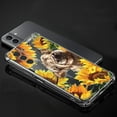 thumbnail image 5 of Highland Cow Sunflower Clear Case for Samsung Galaxy S23,Aesthetic Art Design Case for Men Women,Unique Trendy Transparent TPU Bumper Case Cover, 5 of 5