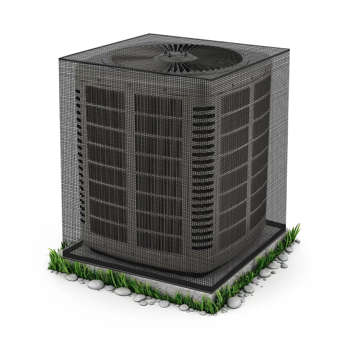 Cover For Air Conditioner Unit AC Defender Full Mesh Air Conditioner Cover AC Cover Outdoor Protection