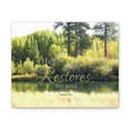 thumbnail image 6 of Scripture Walls He Restores My Soul Psalm 23:3 Bible Verse Canvas Christian Wall Art Ready to Hang Unframed, 6 of 7