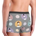 thumbnail image 5 of Fotbe Cute Geese Men’s Total Support Pouch Boxer Briefs, X-Temp Cooling, Moisture-Wicking Underwear, Regular, Long-leg and Trunk-Medium, 5 of 9