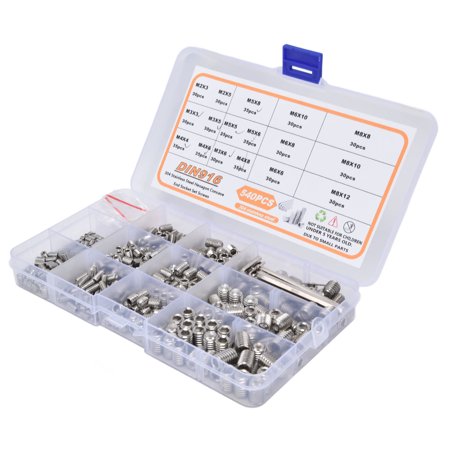 

Set Screw Various Sizes Wide Use Grub Screws With Wrench For Maintenance