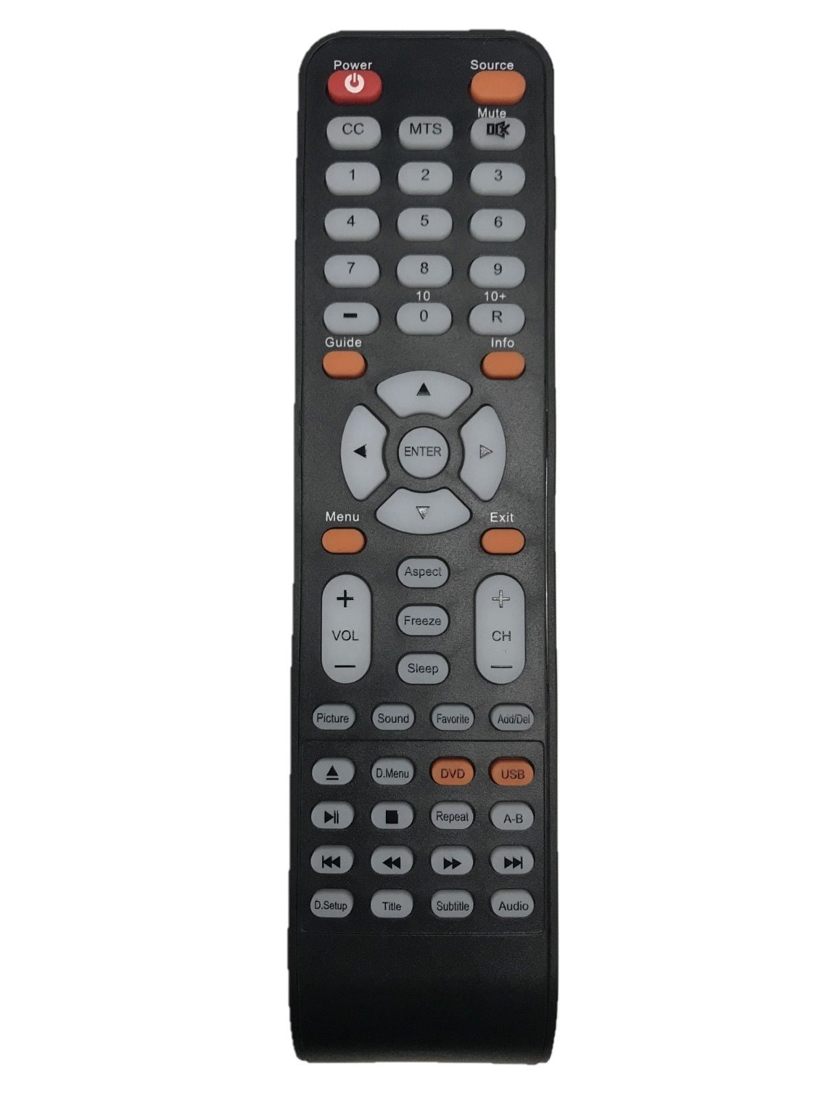 Generic Sceptre KR002Y003 Replacement OEM TV Remote Control